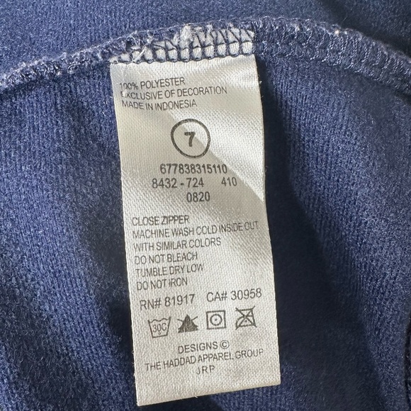 Nike Kids Yellow and Blue zip up sweater jacket - Picture 9 of 9